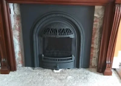 Gas Fireplace Installation Before & After