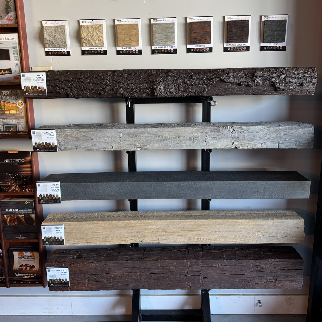Find your next hearth at our beautiful showroom in Louisville KY