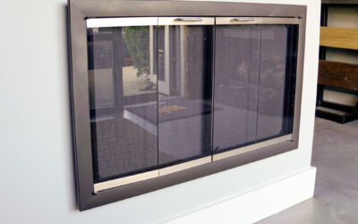 Glass Fireplace Doors in Louisville, Kentucky