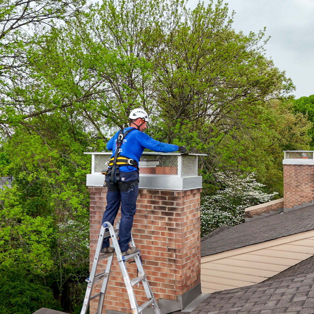 Chimney Cap Installation in Glenview, KY