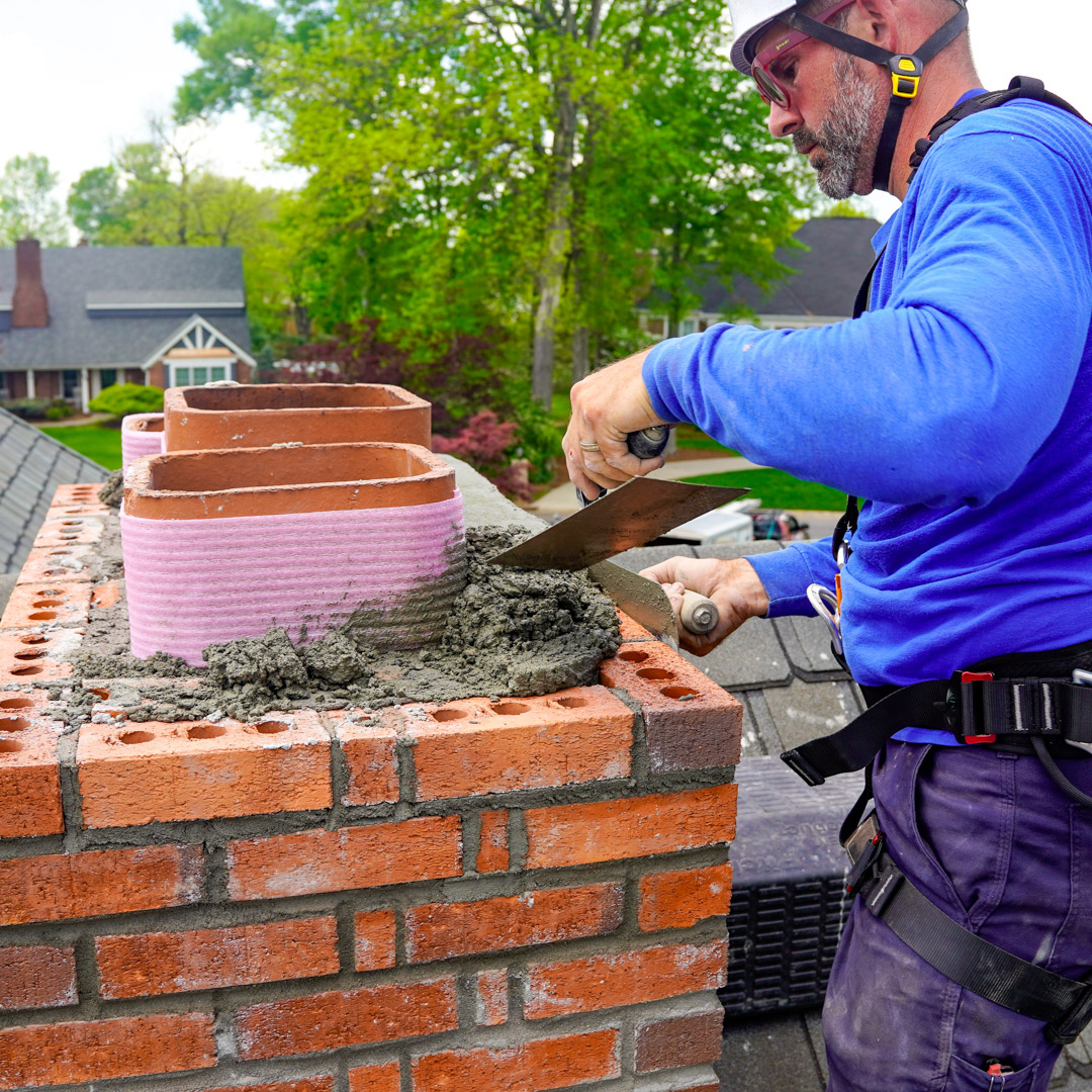 Chimney Crown repair in Louisville, Kentucky