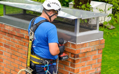 Chimney crown installation in Louisville, Kentucky