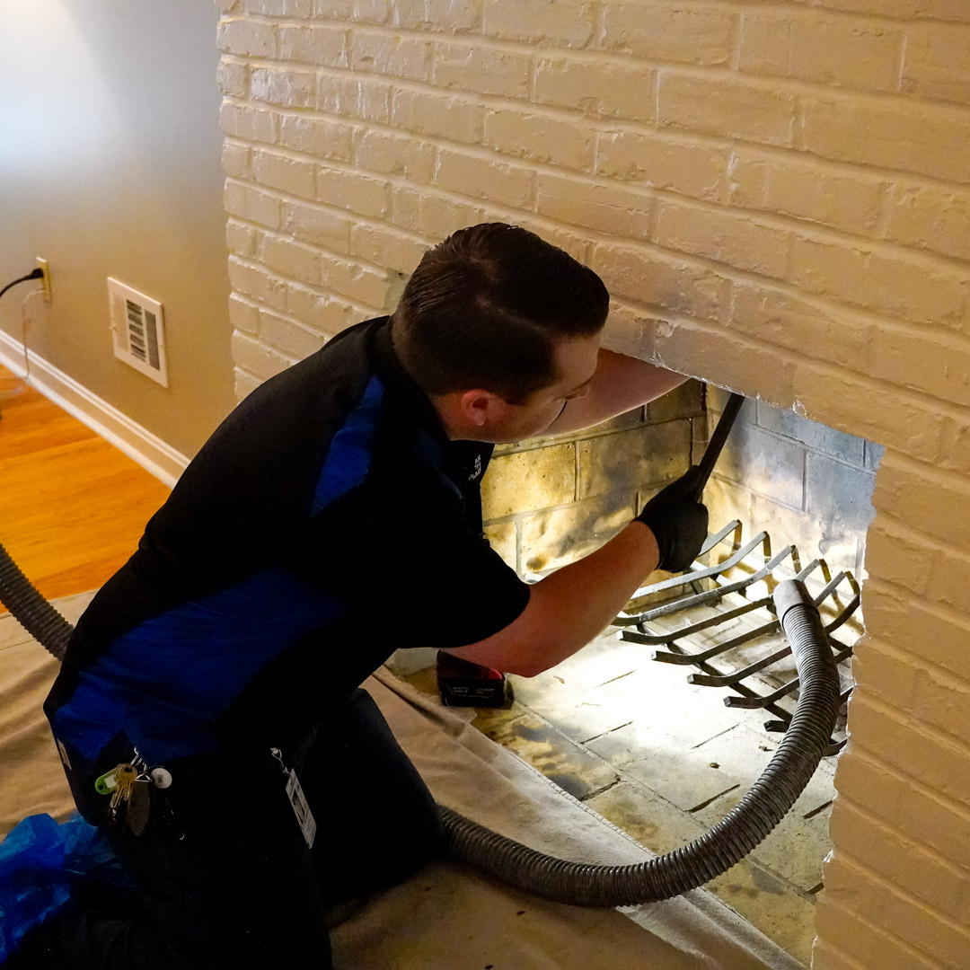 Chimney sweeping in Buckner, KY.