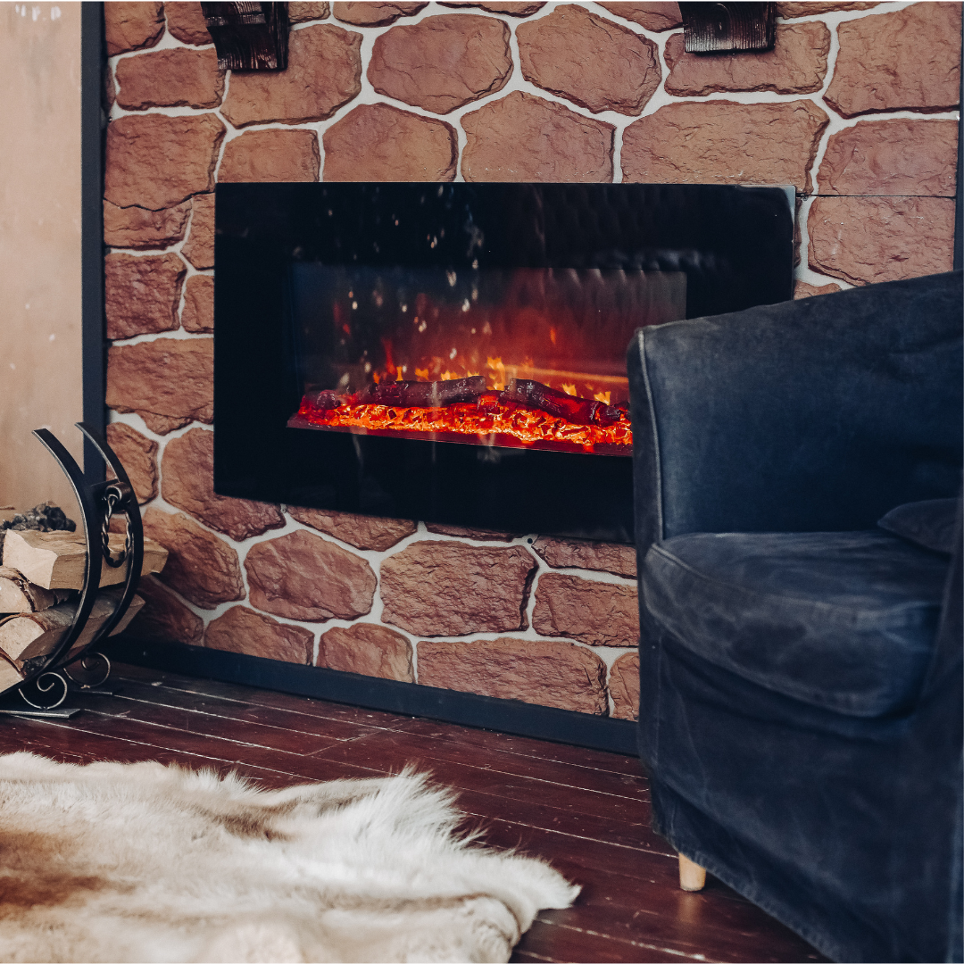 new fireplace in Spencer, IN