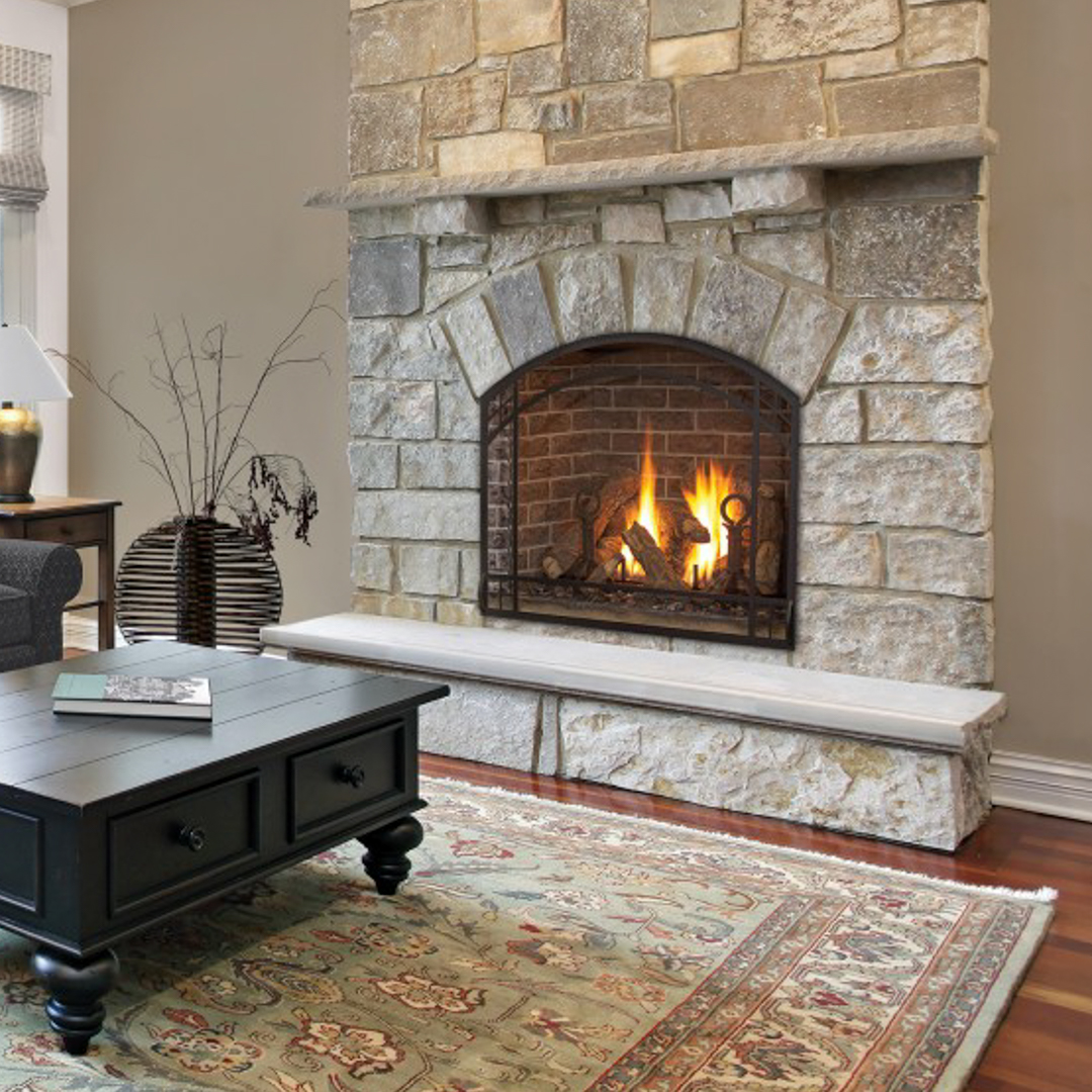 Wood Burning Fireplace in Week Glenview, KY
