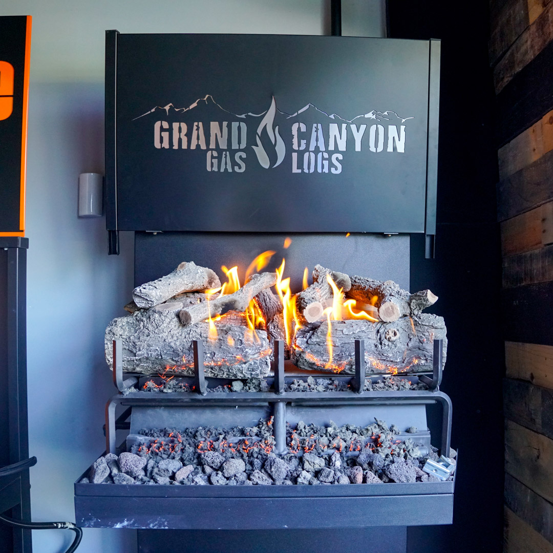 Gas logs in Crestwood, KY.