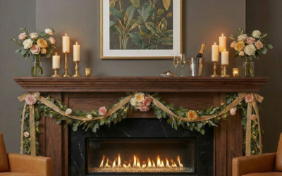 mantel decorations in Louisville, Kentucky
