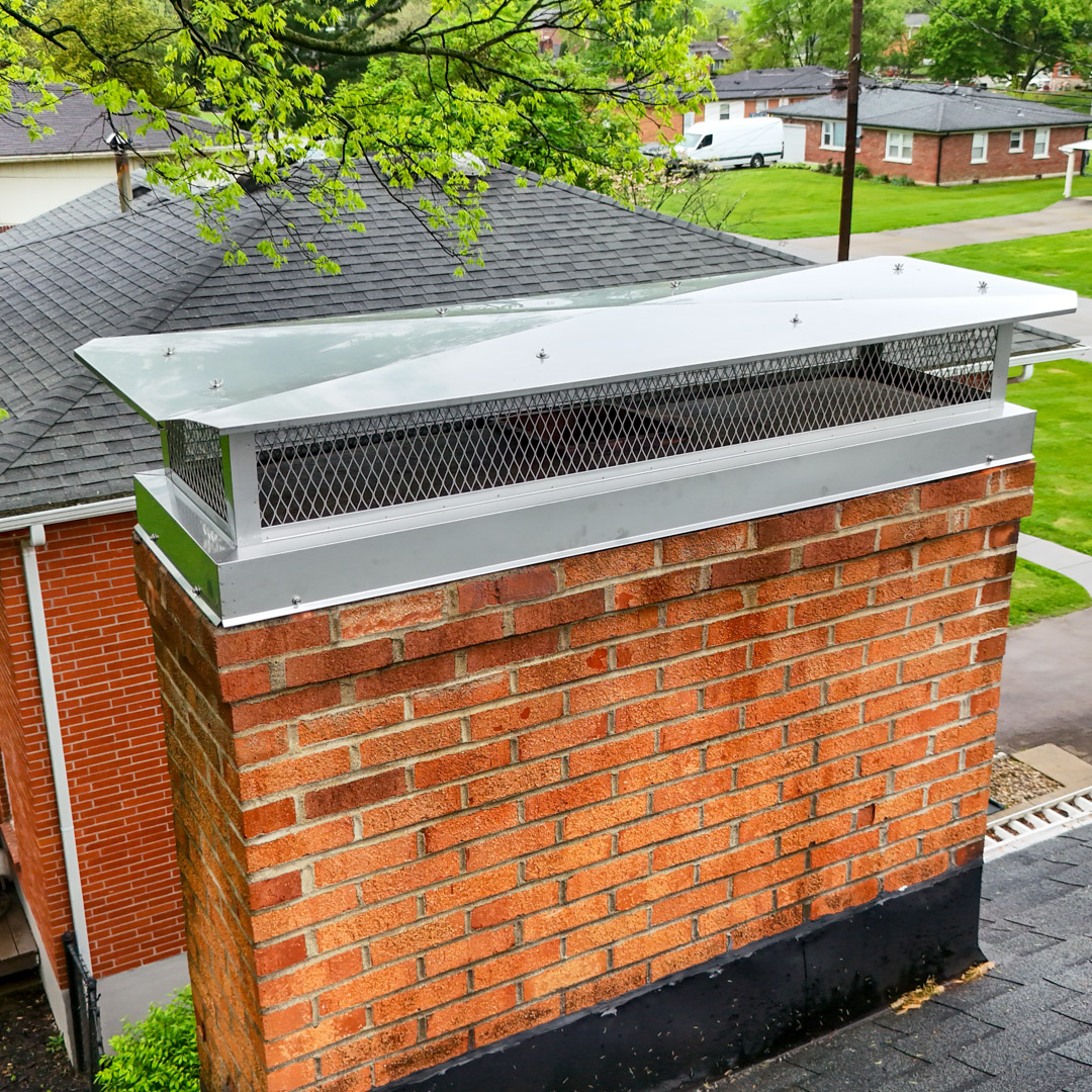 Installing chimney caps in La Grange & Middletown, KY
