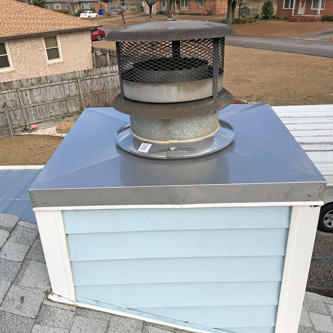 Installing and replacing chimney chase covers in Shelbyville & Anchorage, KY