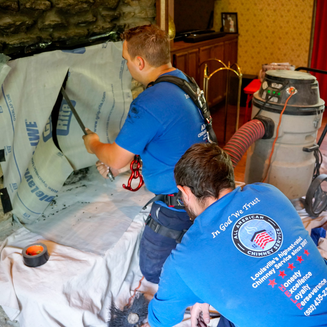 Chimney sweeping in La Grange and Mount Washington, KY
